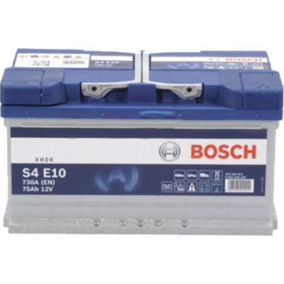 Аккумулятор  BOSCH (S4E10) 75Ah-12v, EN730