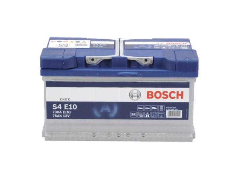 Акумулятор BOSCH (S4E10) 75Ah-12v, EN730