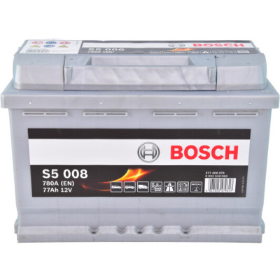 Аккумулятор  BOSCH (S5008) 77Ah-12v, EN780