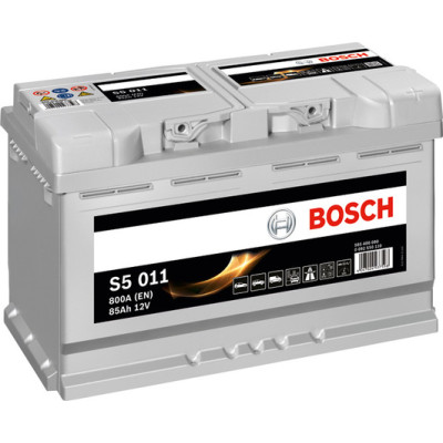 Аккумулятор  BOSCH (S5011) 85Ah-12v, EN800