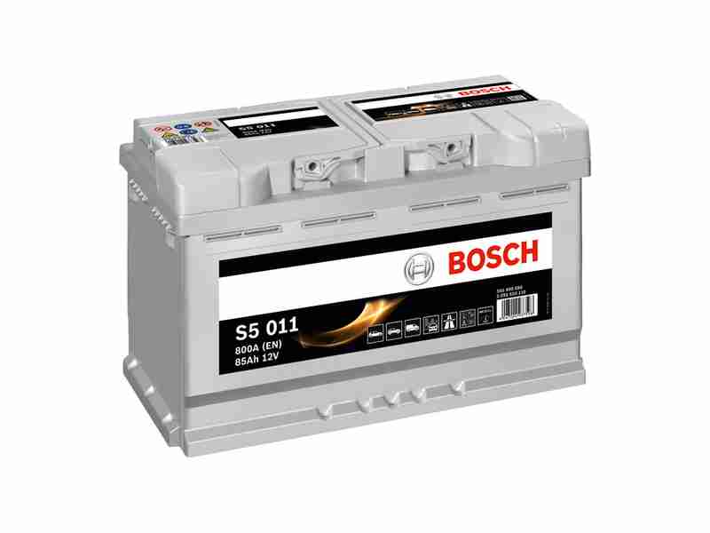 Аккумулятор  BOSCH (S5011) 85Ah-12v, EN800
