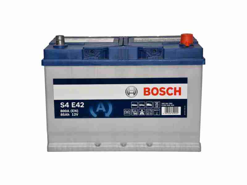 Акумулятор BOSCH (S4E42) 85Ah-12v, EN800