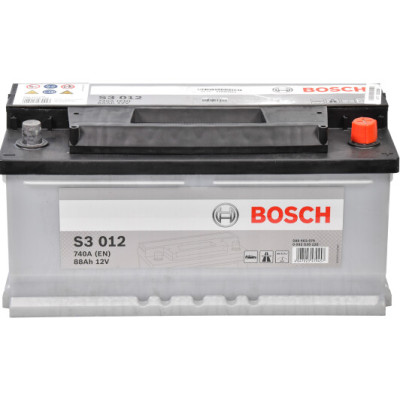 Аккумулятор  BOSCH (S3012) 88Ah-12v, EN740