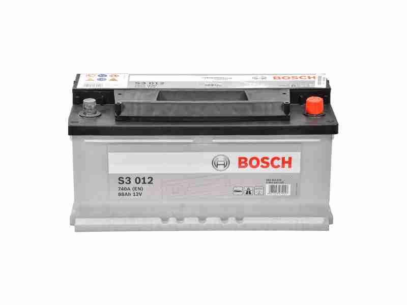 Акумулятор BOSCH (S3012) 88Ah-12v, EN740