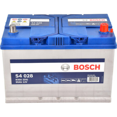 Аккумулятор  BOSCH (S4028) 95Ah-12v, EN830