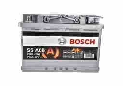 Аккумулятор  BOSCH (S5A08) 70Ah-12v, EN760