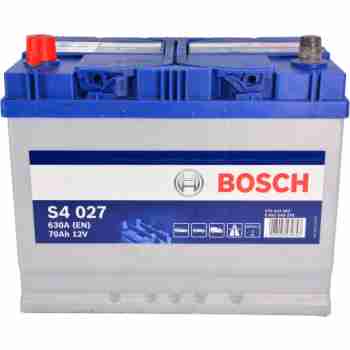 Акумулятор BOSCH (S4027) 70Ah-12v, EN630