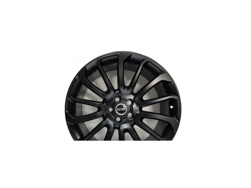 Replica Range Rover LR005 MATT BLACK R22 W9.5 PCD5x120 ET48 DIA72.6
