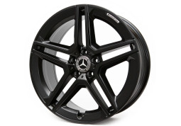 Replica Mercedes 8116 Matt Black R20 W8.5 PCD5x112 ET38 DIA66.6
