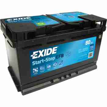 Акумулятор EXIDE 80Ah-12v, EN720