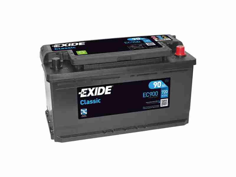 Акумулятор EXIDE CLASSIC 90Ah-12v, EN720