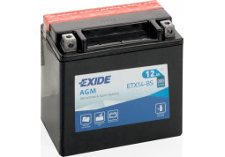 Аккумулятор  EXIDE (ETX14-BS) 12Ah-12v, EN200