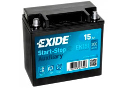 Акумулятор EXIDE AUXILIARY (EK151) 15Ah-12v, EN200