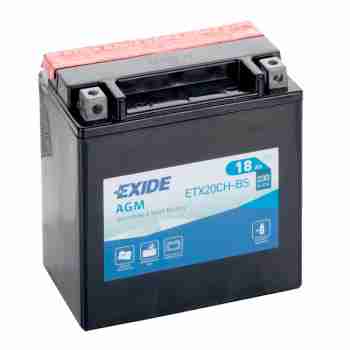 Аккумулятор  EXIDE (ETX20CH-BS) 18Ah-12v, EN230