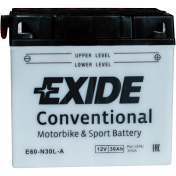 Акумулятор EXIDE (E60-N30L-A) 30Ah-12v, EN300