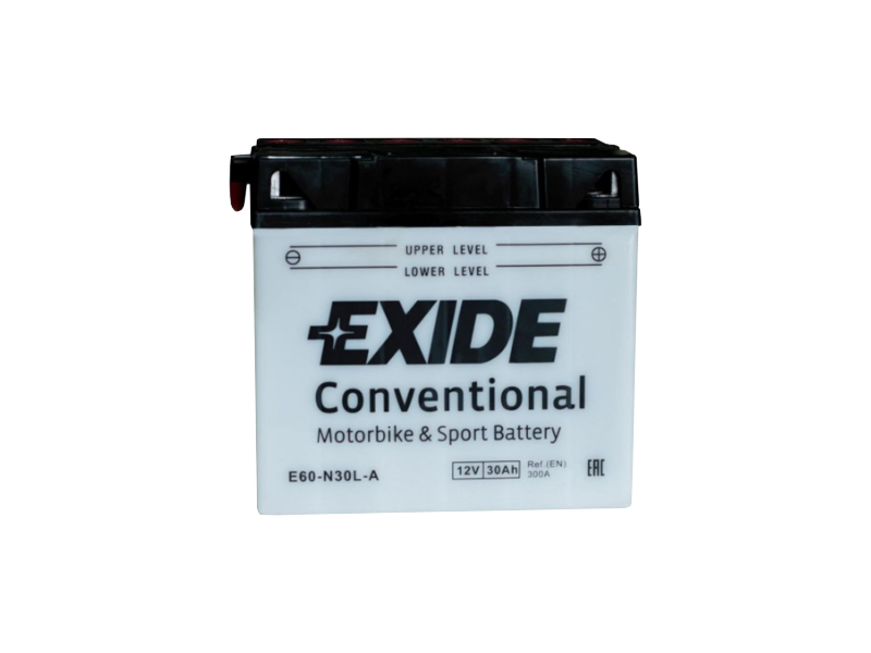 Акумулятор EXIDE (E60-N30L-A) 30Ah-12v, EN300