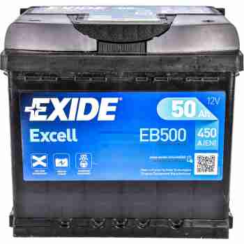 Аккумулятор  EXIDE EXCELL (EB500) 50Ah-12v, EN450