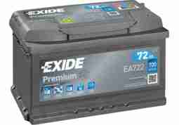 Аккумулятор  EXIDE PREMIUM (EA722) 72Ah-12v, EN720