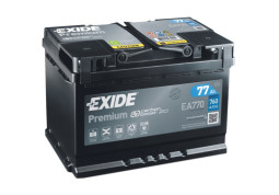 Аккумулятор  EXIDE PREMIUM (EA770) 77Ah-12v, EN760