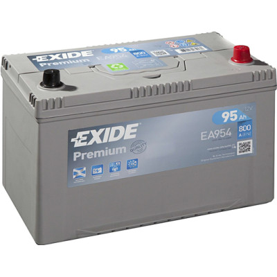 Акумулятор EXIDE PREMIUM ( EA954) 95Ah-12v, EN800
