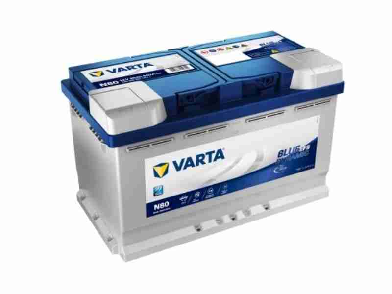 Акумулятор  Varta BD EFB 80Ah-12v, EN800
