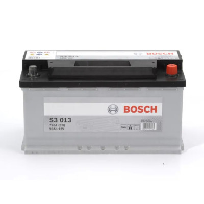 Акумулятор BOSCH (S3013) 90Ah-12v, EN720