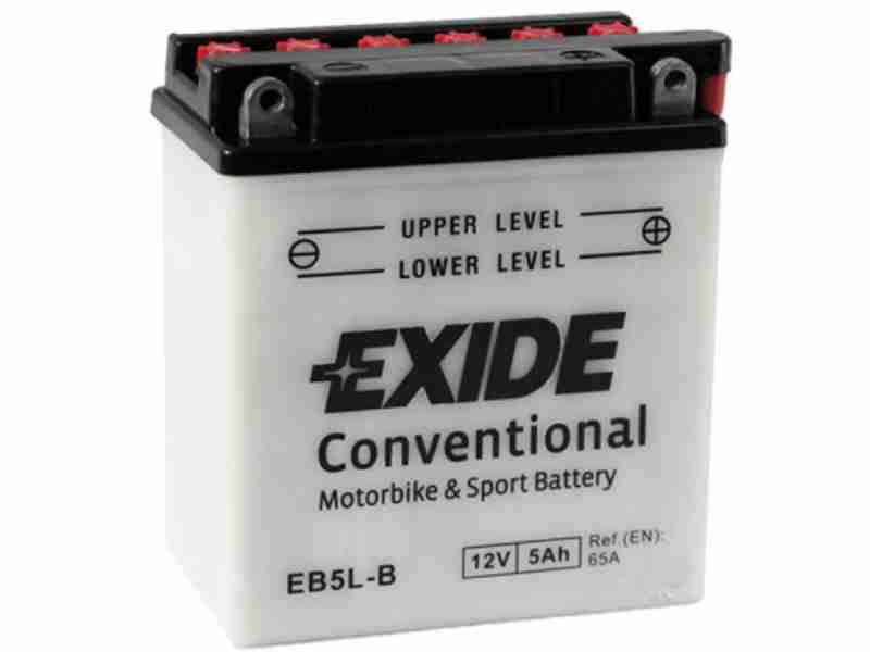Акумулятор EXIDE EB5L-B 5Ah-12v, EN65