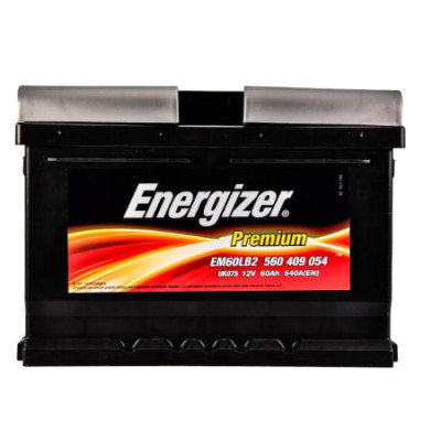 Акумулятор  ENERGIZER Premium 60Ah-12v, R, EN540