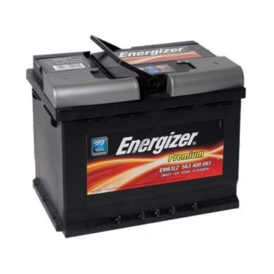 Акумулятор  ENERGIZER Premium 63Ah-12v, R, EN610