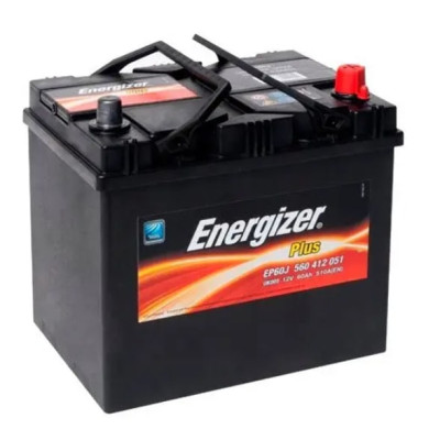 Акумулятор ENERGIZER Plus 60Ah-12v, R,EN510