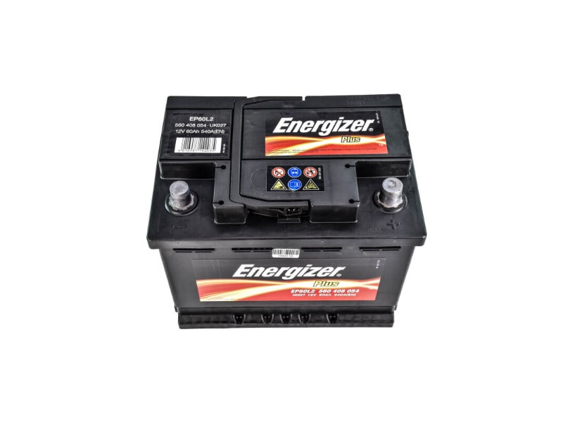 Акумулятор  ENERGIZER Plus 60Ah-12v, R, EN540