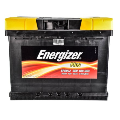 Аккумулятор ENERGIZER Plus 60Ah-12v, R, EN540