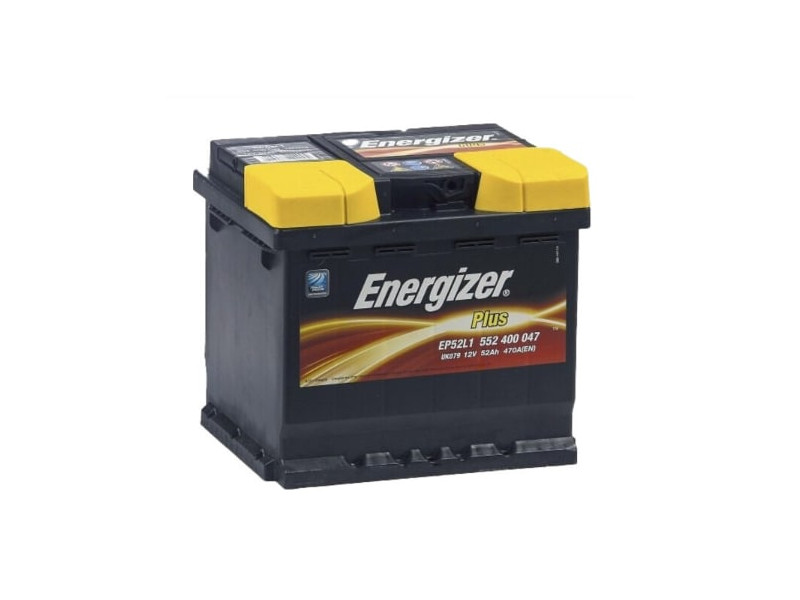 Акумулятор ENERGIZER Plus 52Ah-12, R, EN470