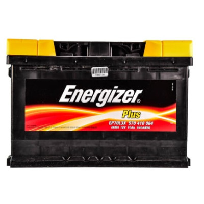 Акумулятор  ENERGIZER Plus 70Ah-12v, L, EN640