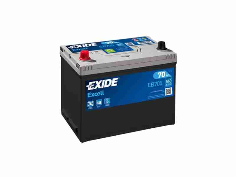 Аккумулятор EXIDE EXCELL 70Ah-12v, L, EN540