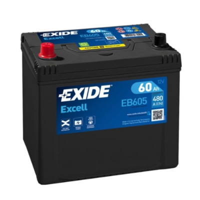 Акумулятор  EXIDE EXCELL 60Ah-12v, L, EN390