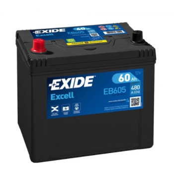 Акумулятор  EXIDE EXCELL 60Ah-12v, L, EN480