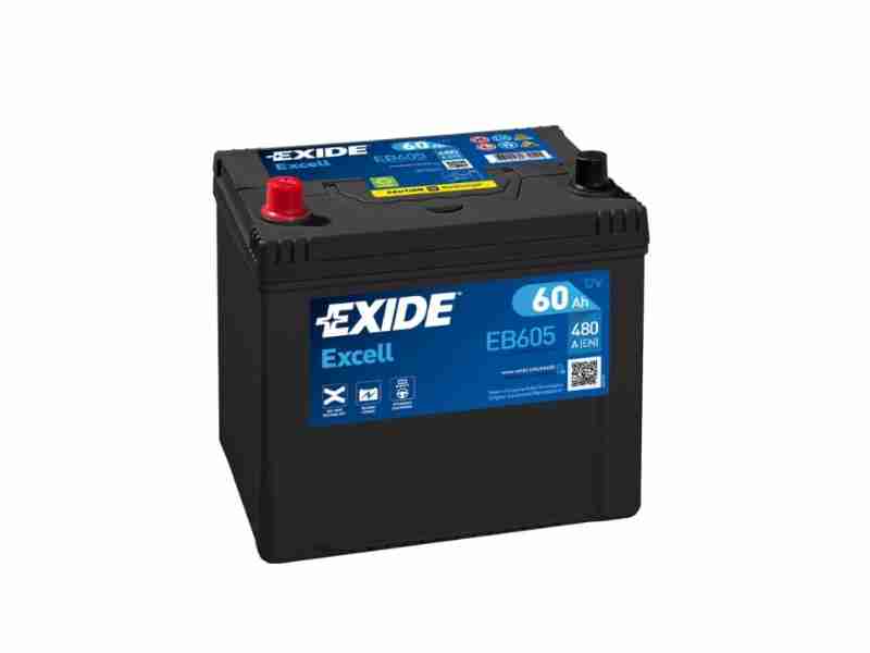 Аккумулятор EXIDE EXCELL 60Ah-12v, L, EN480