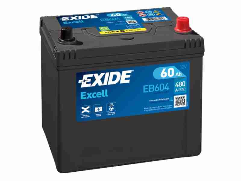 Аккумулятор EXIDE EXCELL  60Ah-12v, R, EN480