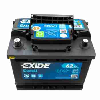 Аккумулятор EXIDE EXCELL  62Ah-12v, L, EN540