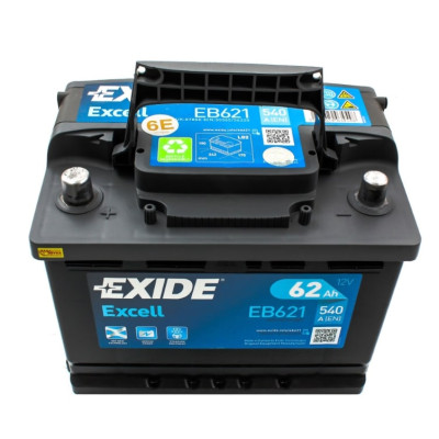 Акумулятор  EXIDE EXCELL  62Ah-12v, L, EN540