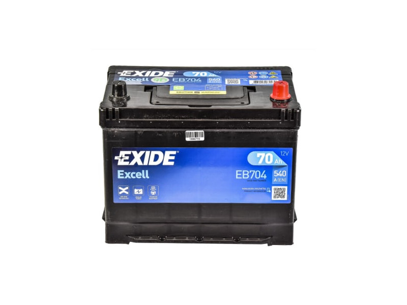 Аккумулятор EXIDE EXCELL 70Ah-12v, R, EN540