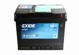 Аккумулятор EXIDE AGM 60Ah-12v, R, EN680