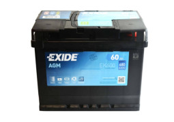 Акумулятор  EXIDE AGM 60Ah-12v, R, EN680