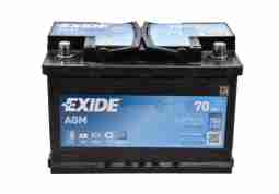 Акумулятор  EXIDE AGM 70Ah-12v, R, EN760