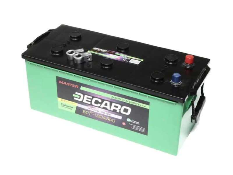 Акумулятор  DECARO MASTER 190Ah-12v, R, EN1250