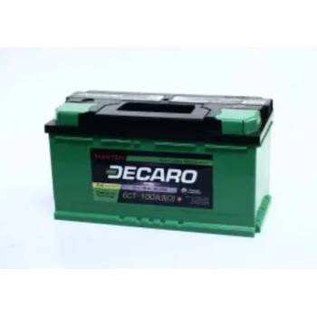 Аккумулятор DECARO MASTER  100Ah-12v, R, EN840