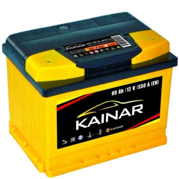 Акумулятор  KAINAR Standart+ 60Ah-12v, L, EN550