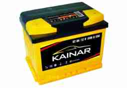 Акумулятор  KAINAR Standart+ 62Ah-12v, R, EN590