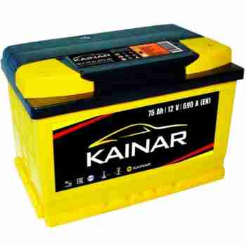 Аккумулятор KAINAR Standart+ 75Ah-12v, L, EN690